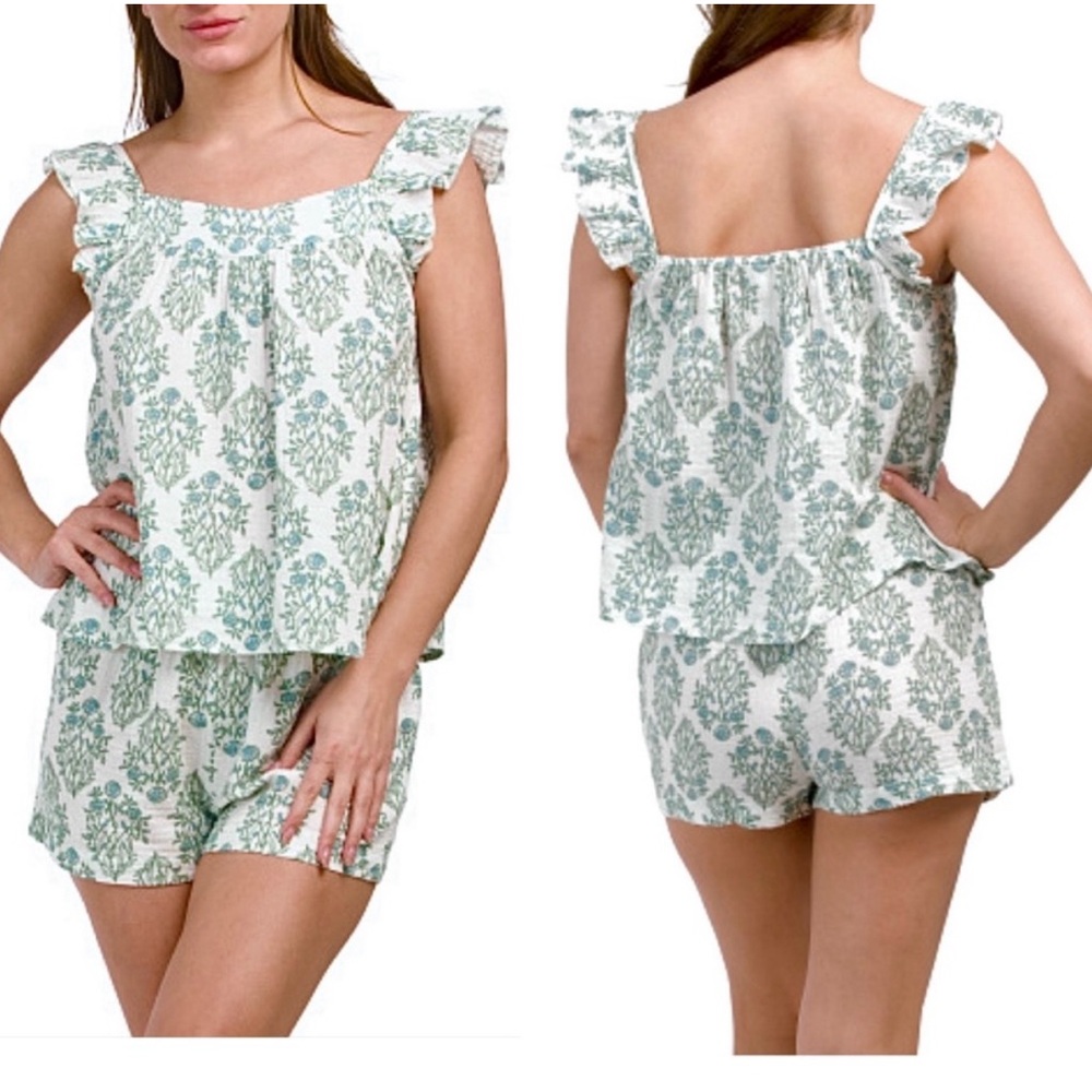Rachel Zoe Cotton Pajama Set
